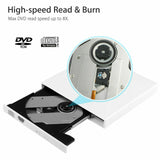 Slim External USB DVD ROM RW