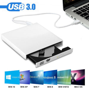Slim External USB DVD ROM RW